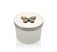 Sophia Pink & Blue Butterfly Trinket Box