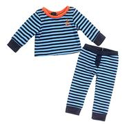 Sophias by Teamson Kids Pajama Shirt and Pants 2 Piece Set for 18" Boy Dolls - blue