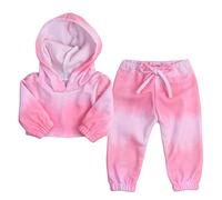 Sophia's - 18" Doll - Pink Tie Dye Hoodie & Sweatpants - Pink