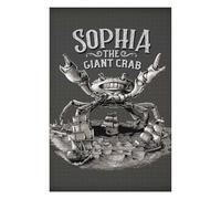 Sophia The Crab Vivid Jigsaw Puzzle for Adults, 1000 PCS