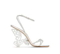 Sophia Webster Paloma 100mm leather sandals - Silver 36-37