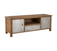 sophia wooden tv stand with 2 doors and 1 drawer in natural