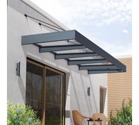 Sophia XL 5000 Door Canopy Grey Clear