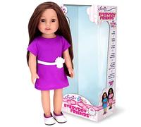 Sophia's By Teamson Kids 18" All Vinyl Brunette Hair Doll "miley" Brown Eyes