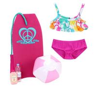 Sophia's By Teamson Kids Bikini And Beach Accessories Set For 18" Dolls