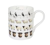 Sophie Allport - Baa! Mug, Fine Bone China, Sheep Design, Gift Box, Dishwasher Safe (Standard Size, 275ml)