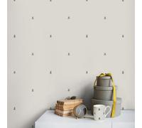 Sophie Allport Bees Natural Straight Match Wallpaper