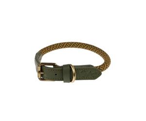 Sophie Allport Forest Green Rope Collar, Medium