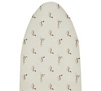 Sophie Allport - Hare Ironing Board Cover, Thick Durable 6mm Padded Foam, Drawstring, Fits up to 125cm x 46 cm