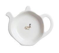 Sophie Allport - Hare Tea Bag Tidy, Fine Bone China, Gift Box, Dishwasher Safe
