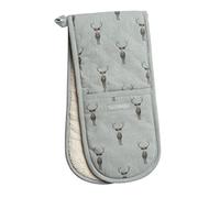Sophie Allport - Highland Stag Double Oven Gloves, Heat Resistant, Thermal Layer, Kitchen Accessories