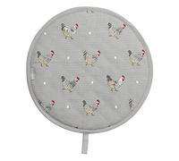 Sophie Allport Hob Cover Round - Chickens