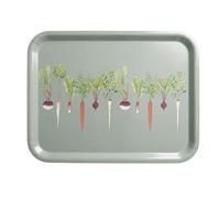 Sophie Allport - Home Grown Tray, Birchwood Printed Vegetable Design, Large (43 x 33cm), Serving Platter