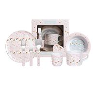 Sophie Allport - Kids Melamine Dining Set, Including Plate, Bowl, Cup and Cutlery, Unicorn, Childrens Gift Set, Dishwasher Safe