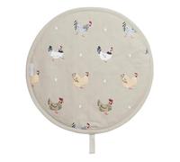 Sophie Allport Lay A Little Egg Hen Circular Hob Cover