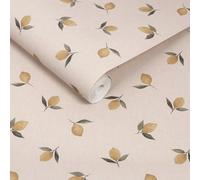 Sophie Allport Lemons Soft Linen Wallpaper
