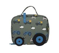 Sophie Allport - On The Farm Kids Lunch Bag, Insulated, Carry Handle, Wipe Clean - School or Nursery Packed Lunch Cool Bag for Boys and Girls
