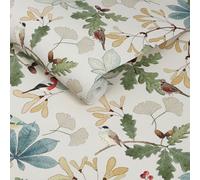 Sophie Allport Orchard Birds Off White Wallpaper