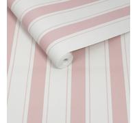 Sophie Allport Oundle Stripe Cottesmore Blush Wallpaper