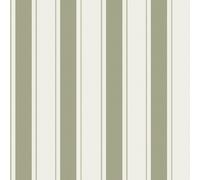 Sophie Allport Oundle Stripe Mossbank Green Wallpaper