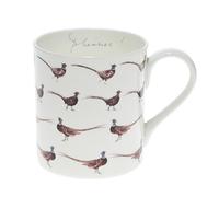Sophie Allport - Pheasies! Pheasant Mug, Fine Bone China, Gift Box, Dishwasher Safe (Standard Size, 275ml)