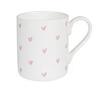 Sophie Allport - Pink Hearts Mug, Fine Bone China, Gift Box, Dishwasher Safe (Standard Size, 275ml)