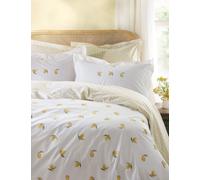 Sophie Allport Pure Cotton Lemons Bedding Set White Mix