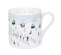 Sophie Allport Skiing On The Piste Mug - Large