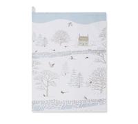Sophie Allport Snowy Cottage Tea Towel