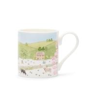 Sophie Allport Spring Cottage Scene Mug, Large (425ml)