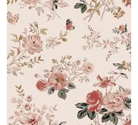 Sophie Allport Vintage Rose Chalk Blush Wallpaper