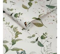 Sophie Allport Wild Floral Langham White Wallpaper