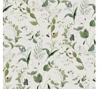 Sophie Allport Wild Floral Langham White Wallpaper