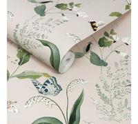 Sophie Allport Wild Floral Rutland Stone Wallpaper