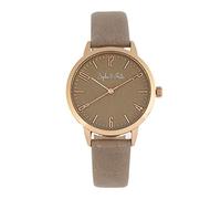Sophie and Freda Vancouver Women's Quartz Tan Genuine Leather Rose Gold Watch SAFSF4904