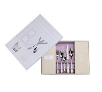 Sophie Conran for Arthur Price 'Dune' Stainless Steel 34 Piece 8 Person Gift Boxed Cutlery Set for Luxury Home Dining - 8 person - Stainless Steel - 18/10 Stainless Steel
