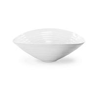 Sophie Conran for Portmeirion CPW76821-X Salad Bowl, Porcelain, White, 33 x 33 x 11 cm