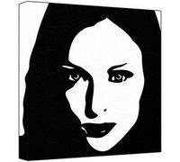 Sophie Ellis Bextor - Pop Art Print - 30 x 30 x 2.5 cm Deep Box Canvas