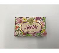 Sophie - Gift Soap Bar For Her Birthday Rose Scent Mum Grandmother Cleanser Lather Present Girl