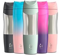 Sophie & Jasmine London Insulated Travel Mug for Women Men- Cup for Coffee, Tea & HOT/Cold Drinks- Sturdy & Stylish for On-The-Go Lifestyles- Leakproof Design & Durable Flask for Commutes & Outdoors