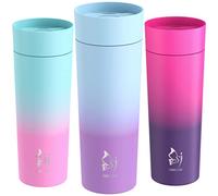 Sophie & Jasmine London Travel Mug - Triple Insulated Stainless Steel Coffee Cup, Leakproof Thermal Tumbler for Hot Drinks, 470ml