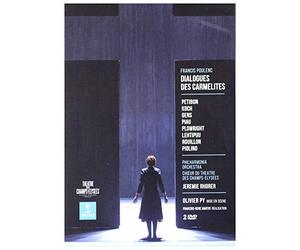 Sophie Koch, Patricia Petibon,Véronique Gens, Sandrine Piau, Rosalind Plowright, Topi Lehtipuu, Philharmonia Orchestra / Jérémie Rhorer - Poulenc: Dialogues des Carmélites (live from Théâtre des Champs-Elysées) - DVD