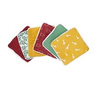 Sophie la girafe - 6 Washable Reusable Fabric Wipes