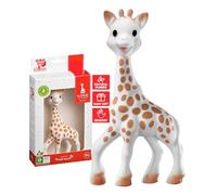 Sophie la girafe Baby Teether - 100% Natural Rubber Teething Toy - BPA-Free, Non-Toxic, Vegan, Sensory Stimulating Teether for Newborns 0+ Months