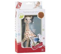 Sophie la girafe Baby Teether - 100% Natural Rubber Teething Toy - Handmade in France - BPA-Free, Non-Toxic, Vegan, Sensory Stimulating Teether for Newborns 0+ Months
