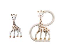Sophie la girafe Baby Teething Toy - Fresh Touch Gift Box & Baby Teething Ring, 100% Natural Rubber Phthalate-Free Easy to Grip Baby Teether, Suitable for Newborn Babies - Fresh Touch Box