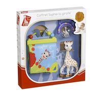 Sophie la girafe Birth Gift Set - Baby Teether, Rattle, and Activity Book | Arch with Hanging Toys | Belly Cushion | Sitting Board | Integrated Development Mat | Gift Idea