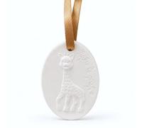 Sophie la Girafe Ceramic Perfume Diffuser Ornament - Reusable Fragranced Hanging Ceramic Decoration with Satin Ribbon | Home, Wardrobe, Nursery & Car Air Freshener | Made in Spain - Pack of 5