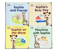 Sophie La Girafe Collection 4 Books Set (Sophie and Friends, Sophie's Busy Day, Sophie On the Move, Playtime with Sophie)