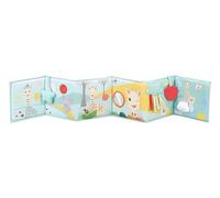 Sophie la girafe Fresh Touch Foldable Book 3 in 1 | Manipulation elements and universal pram hook | textures and bright colours | learning toy | gift idea child
